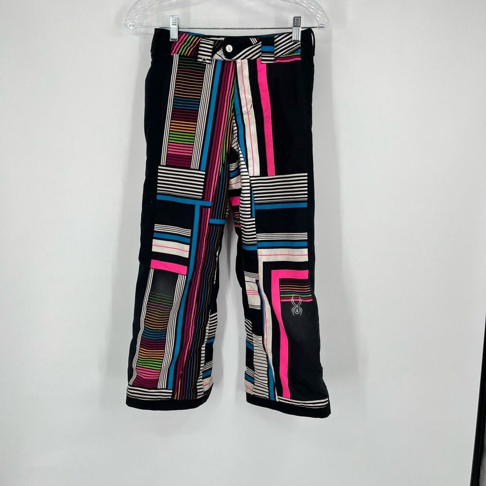 Spyder Pants Multicolored Vixen Tailored Pant F15 Girls Size 10